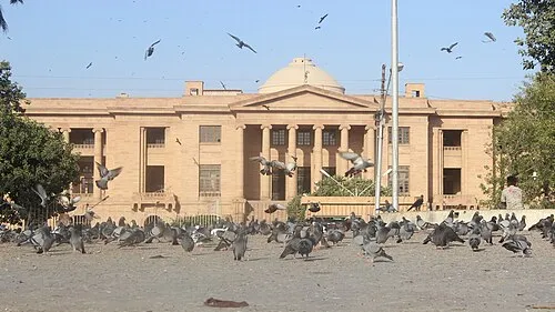 The Sindh High Court building in Karachi