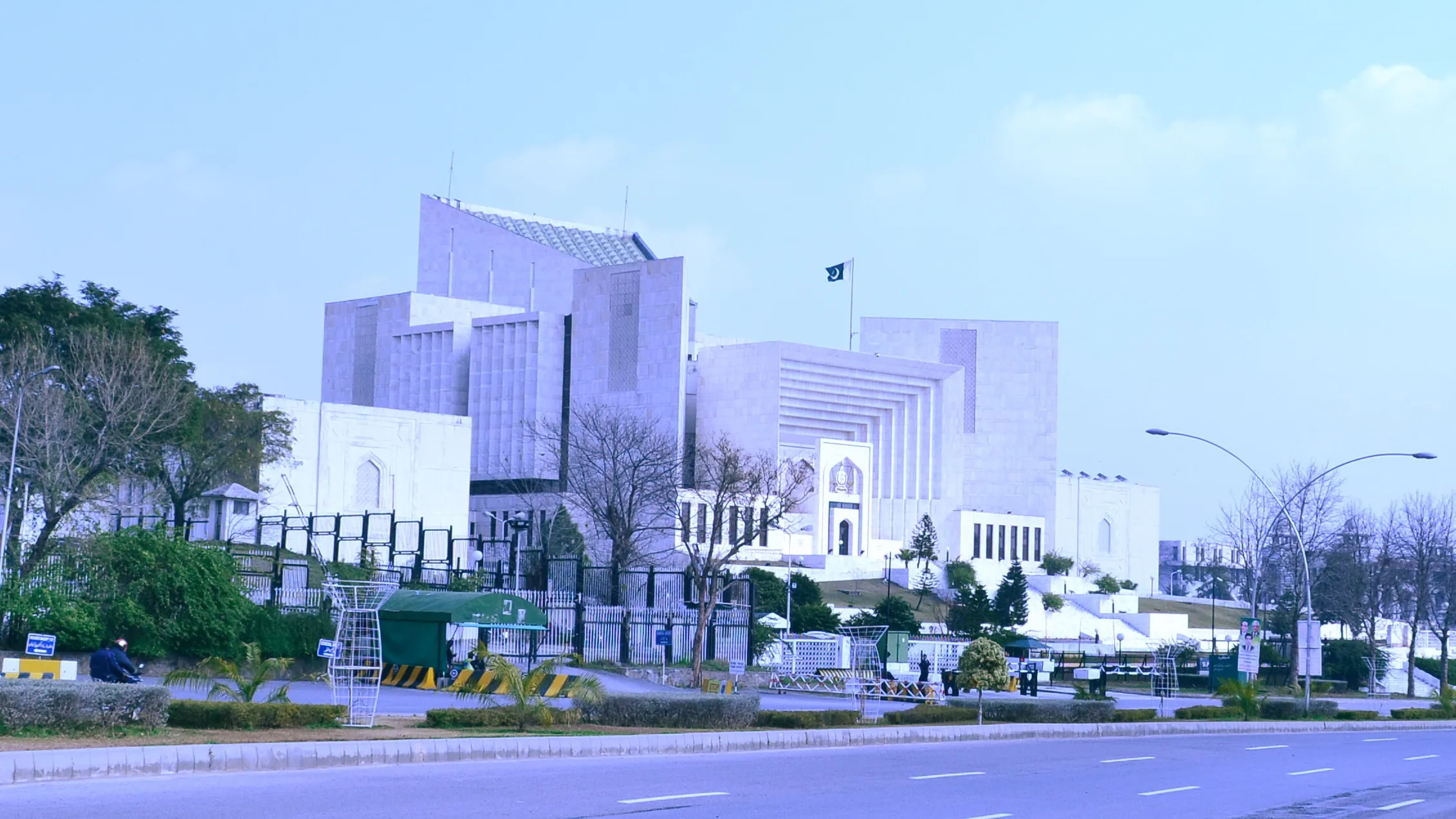 The Supreme Court of Pakistan building in Islamabad