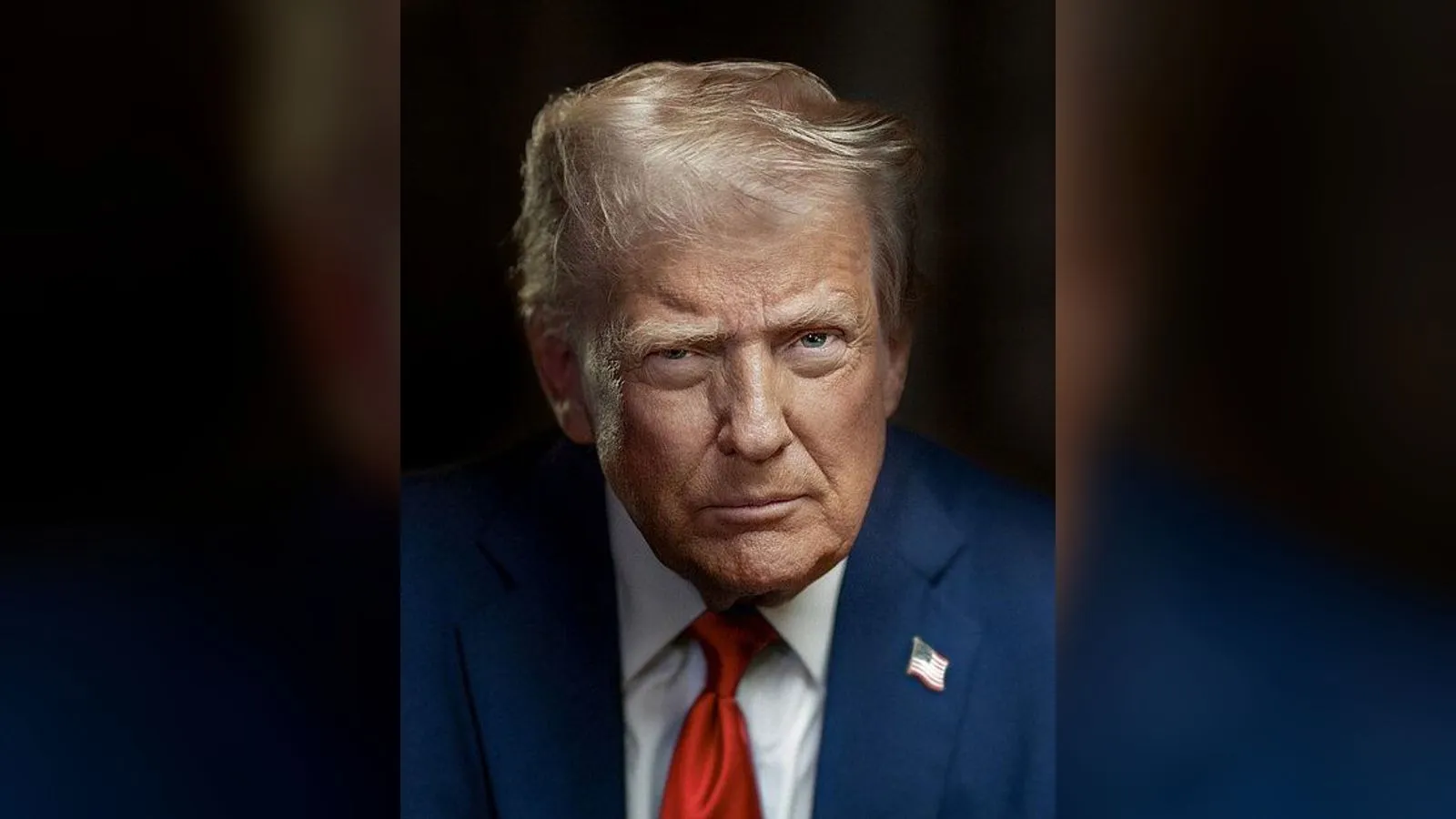 Official portrait of US President Donald Trump
