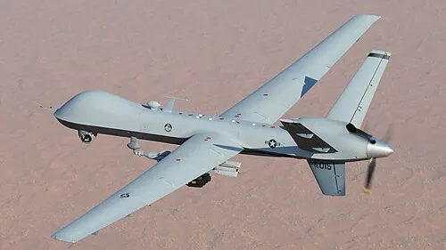 A US Air Force MQ-9 Reaper drone in flight