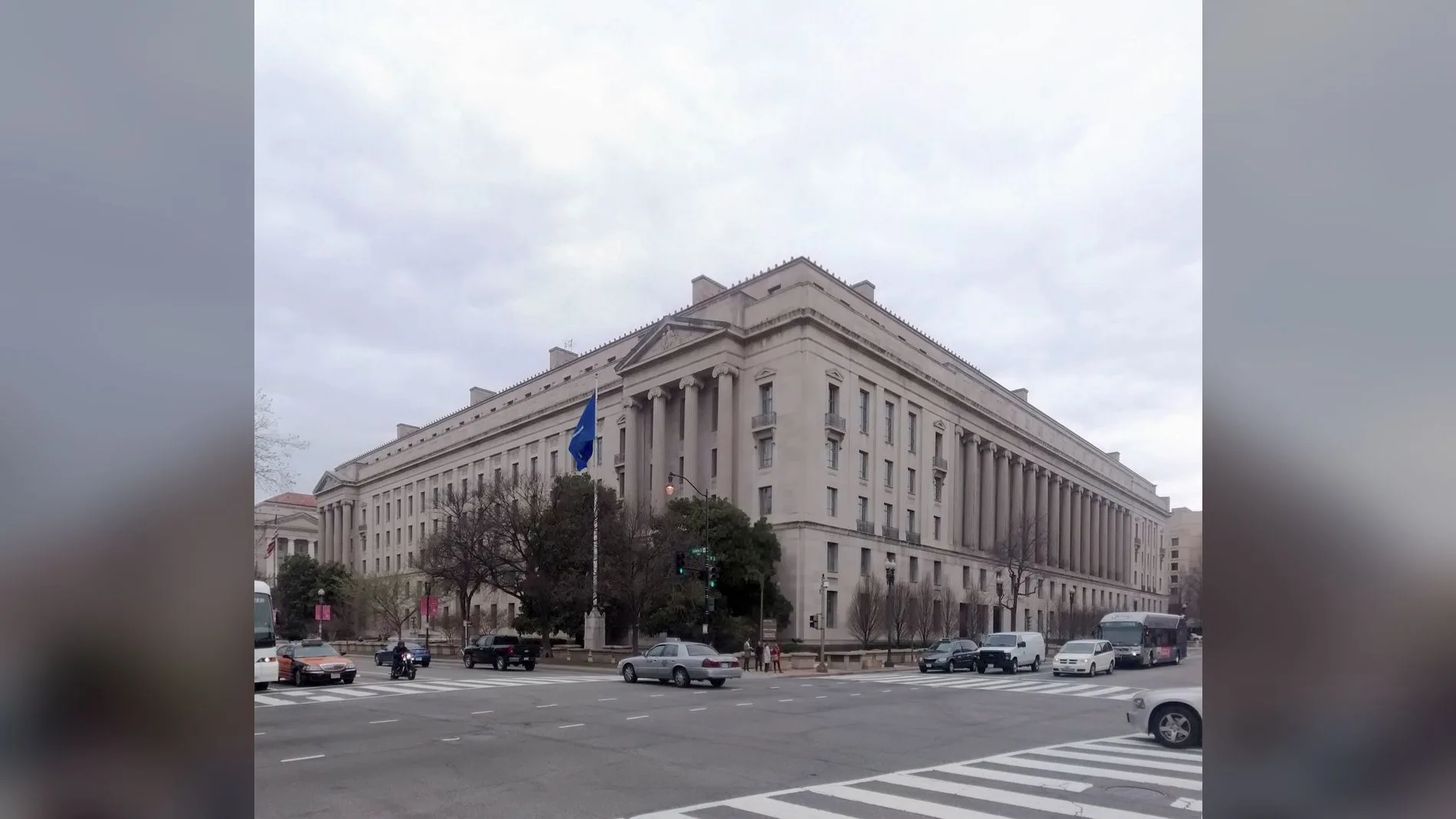 The Robert F. Kennedy Department of Justice Building in Washington